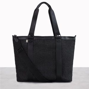 LIKE NEW Beis Natural Woven Tote